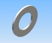 KriTec Federscheibe DIN 137 Form B verzinkt, gewellt