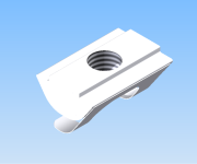 KriTec Nutensteine 6 Raster 30 mit Steg und Federblech