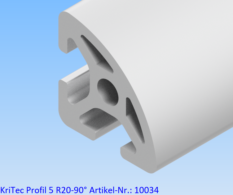 KriTec Profil 5 R20-90°