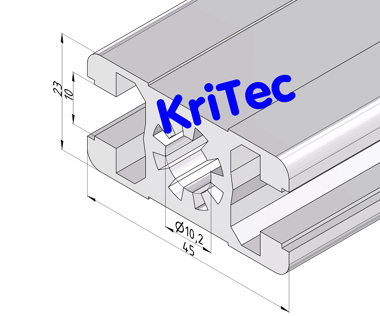 KriTec Profil 10 45x22,5