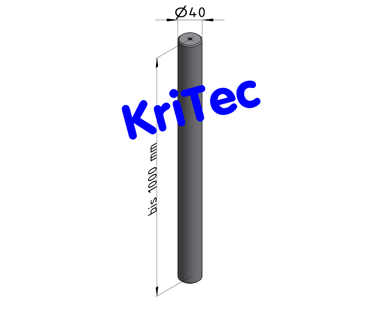 KriTec Seilumlenkungssatz 8 80x80 leicht für manuelle Hubtür