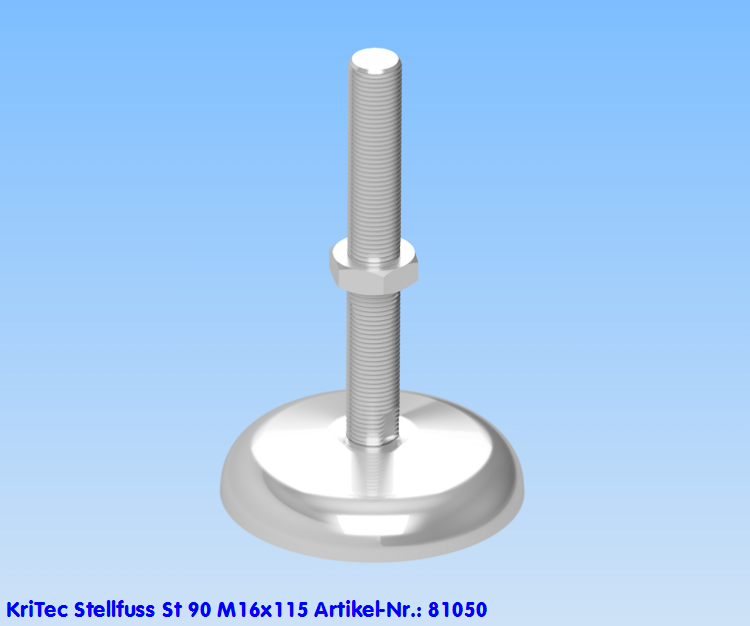 KriTec Stellfuß St 90 M16x115