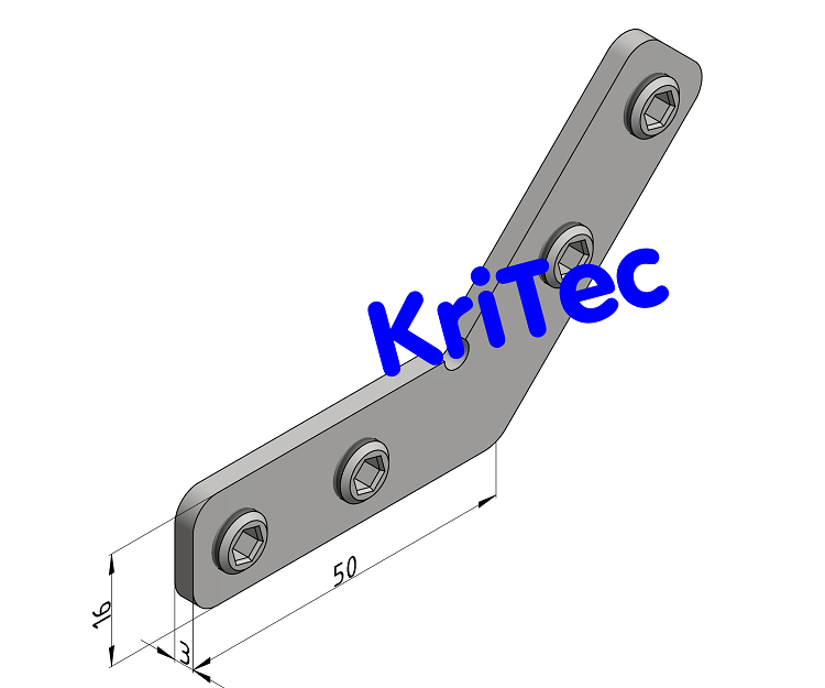 KriTec Gehrungsverbinder 8 45°