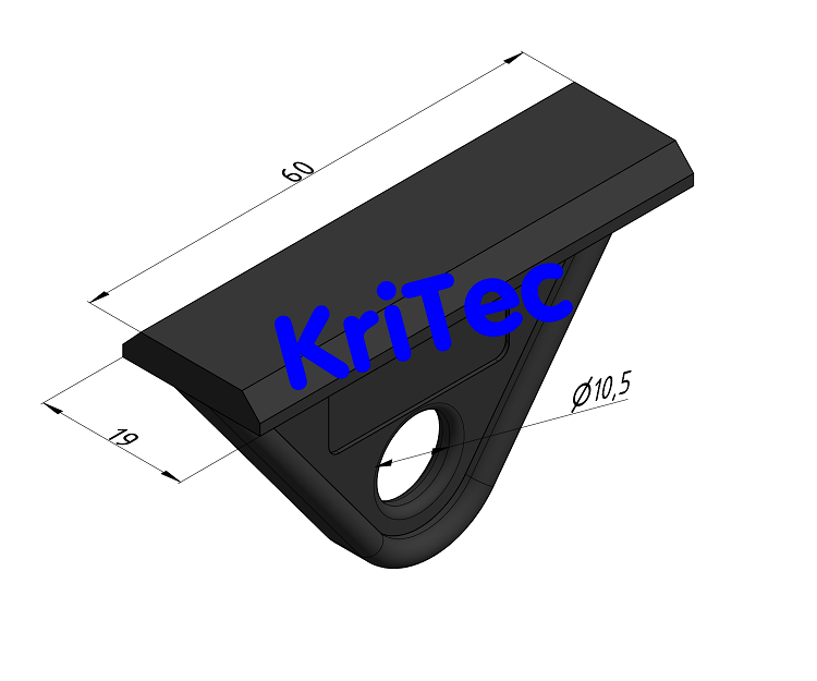 KriTec Hängegleiter 8 Raster 40