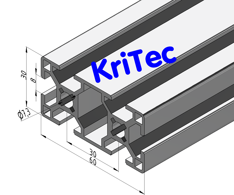KriTec Profil 8 60x30