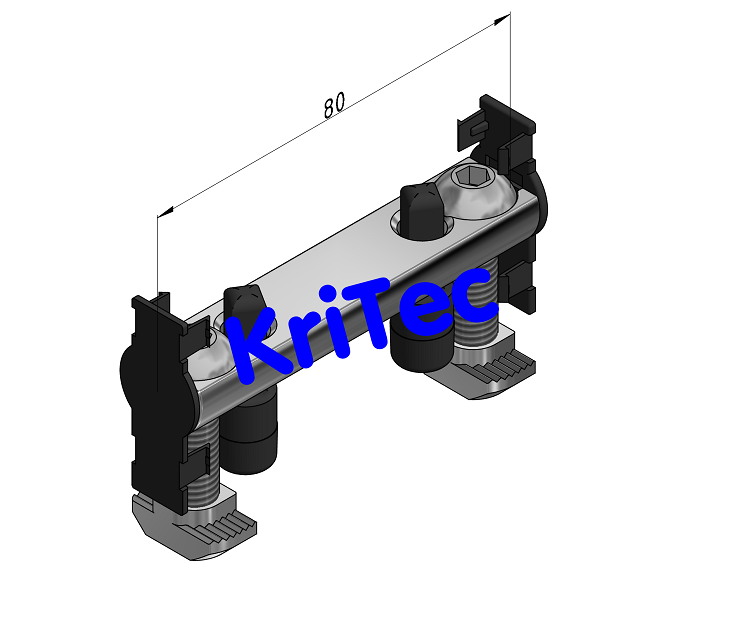 KriTec Bolzenverbindungssatz 10 D17x80