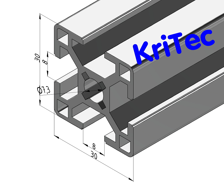 KriTec Profil 8 30x30