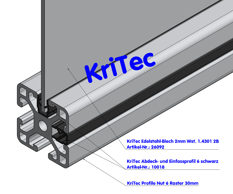 KriTec Edelstahl-Bleche