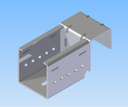 KriTec Einhängehalter Al D28