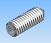 KriTec Gewindestifte ISO 4027 (DIN 914) vz m Innensechskant u Spitze