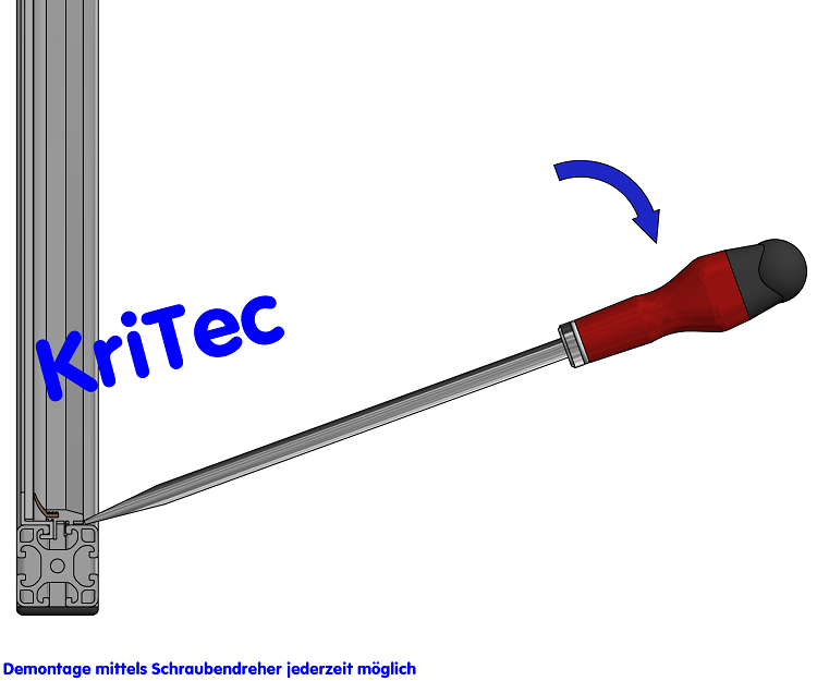 KriTec Scheibenklemmung 8