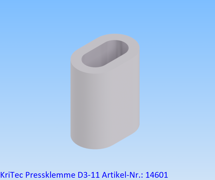 KriTec Pressklemme D3-11