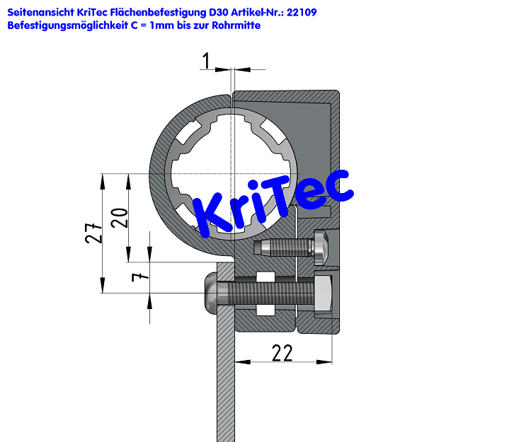 KriTec Flächenbefestigung D30