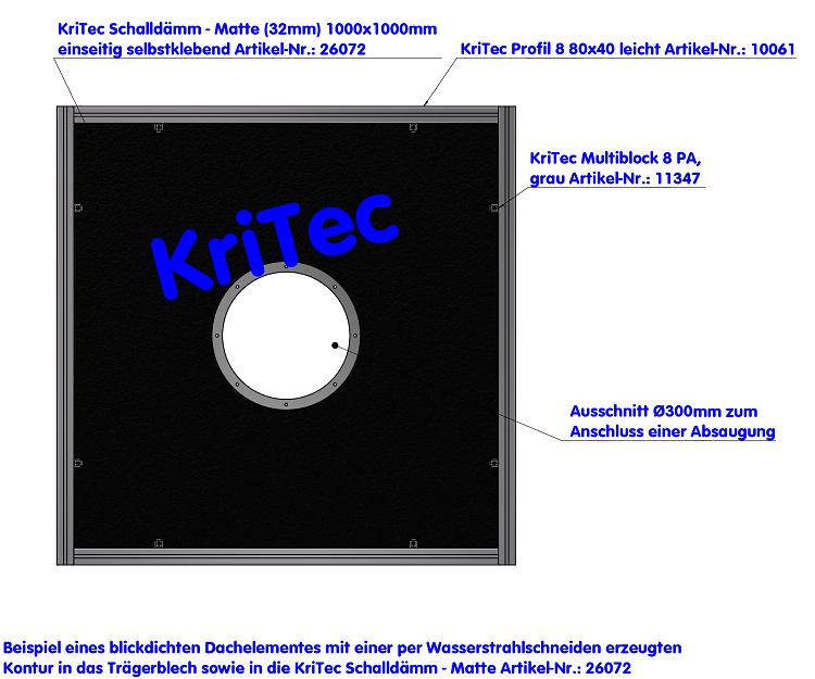 KriTec Schalldämm-Matten