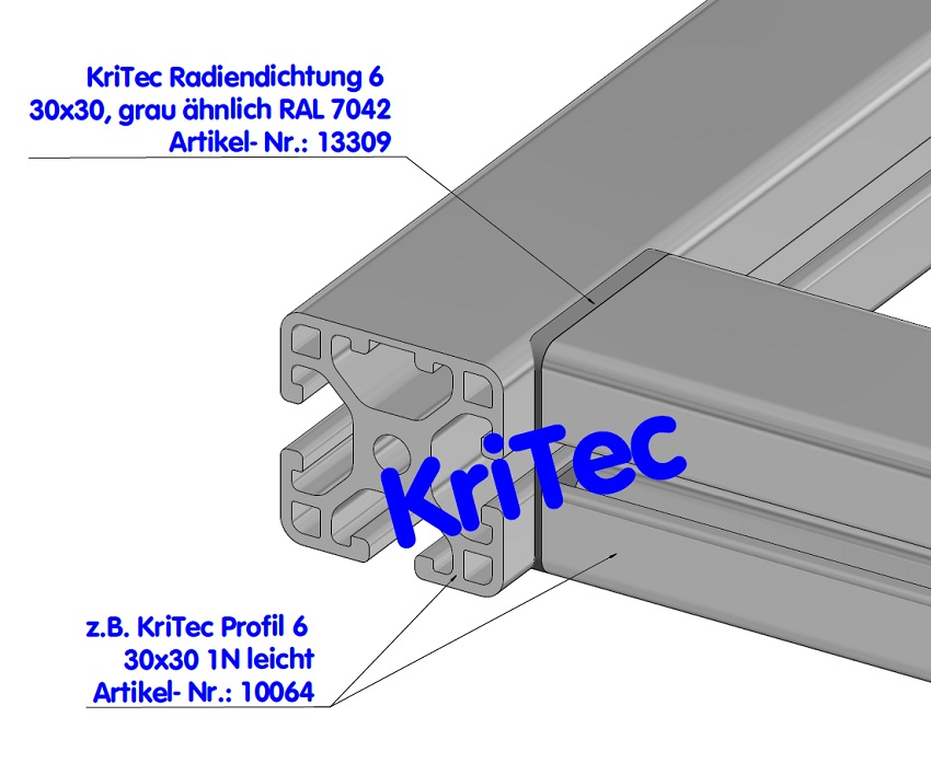 KriTec Profil 6 30x30 leicht