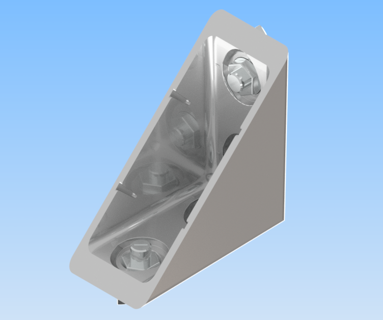 KriTec Automatik-Winkelsatz 8 80x80x40 Al