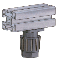 KriTec Stellfuß 8 Raster 40 PA "Hubschrauber"