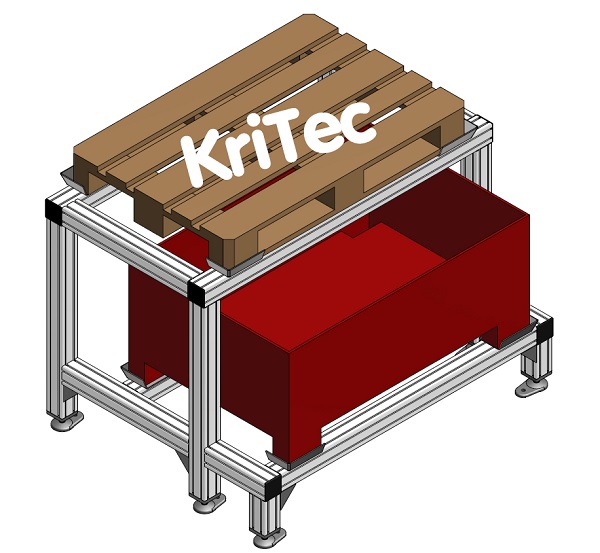 KriTec Satz Palettenschuhe 10 40