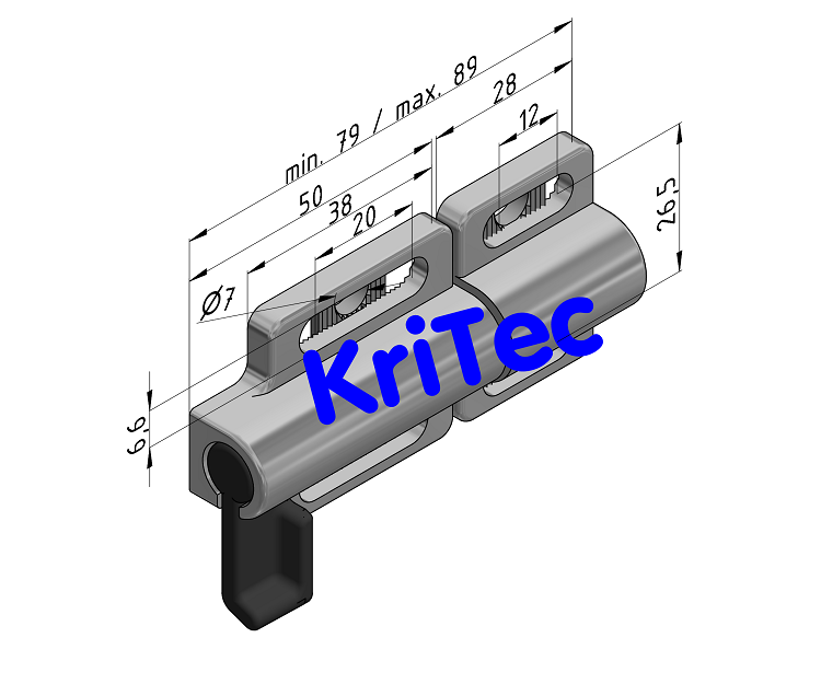 KriTec Stiftverschluss