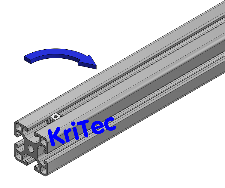 KriTec Hammermuttern8 Raster 40