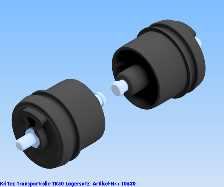 KriTec Transportrolle TR50, Lagersatz