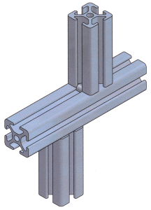 KriTec Standardverbindungssatz 6 Raster 30 VA, rostfrei