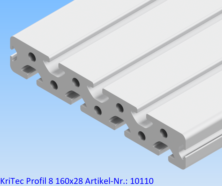 KriTec Profil 8 160x28