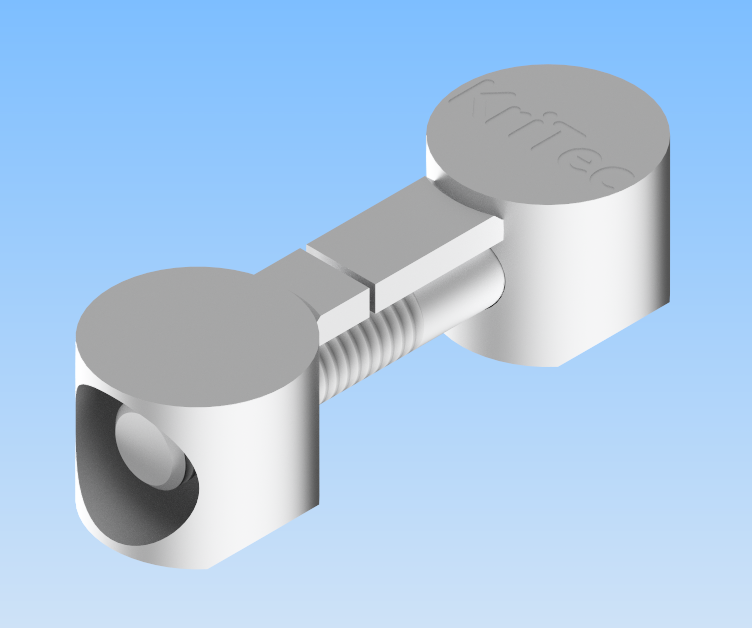 KriTec Universal-Stoßverbindungssatz 8Material: St / VA rostfrei