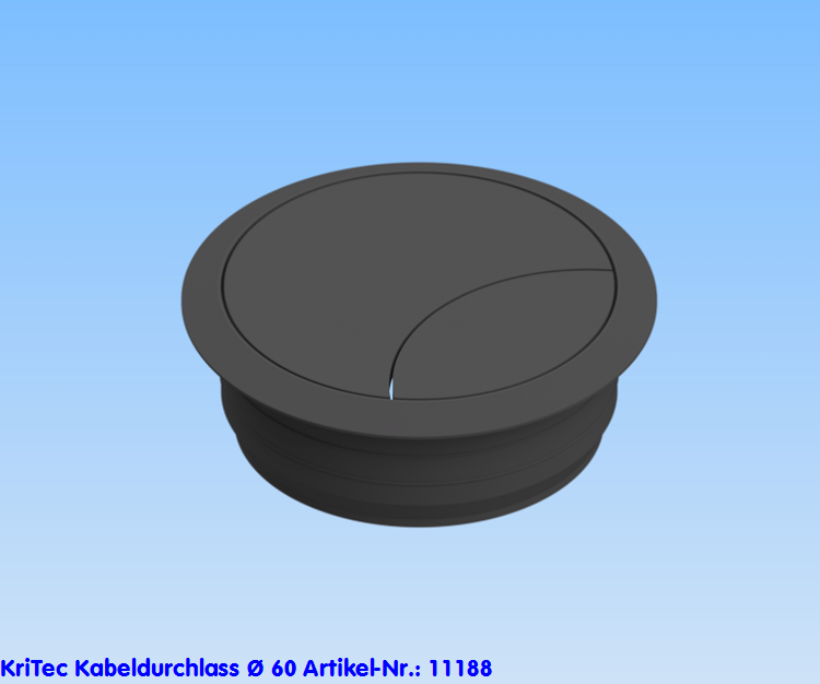 KriTec Kabeldurchlass Ø60
