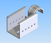 KriTec variabler Halter innen Al D28