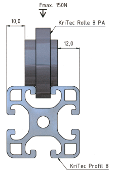 KriTec Rolle 8 PA