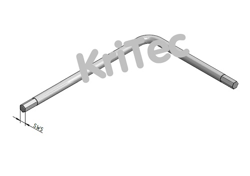 KriTec Winkel-Schraubendreher SW 5