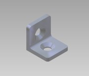 KriTec Stahlwinkel 5 20x20x20 verzinkt