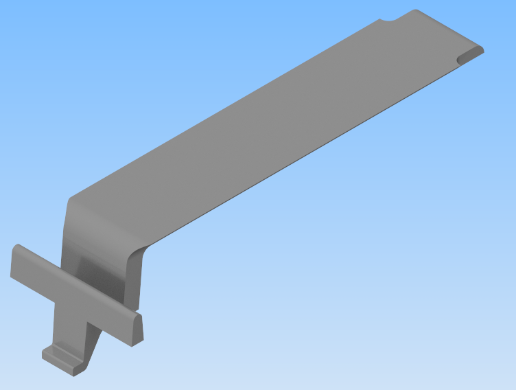 KriTec Abdeckblende grau ähnlich RAL 7042 für Automatik-Verbindungssatz 8