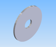 KriTec Kotflügelscheibe DIN 522 verzinkt