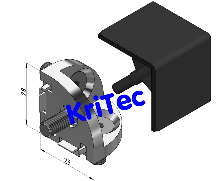 KriTec Eckverbindungssatz 8 30x30x30