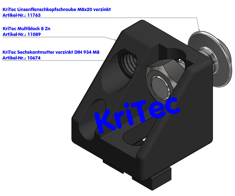 KriTec Multiblock 8 Zn