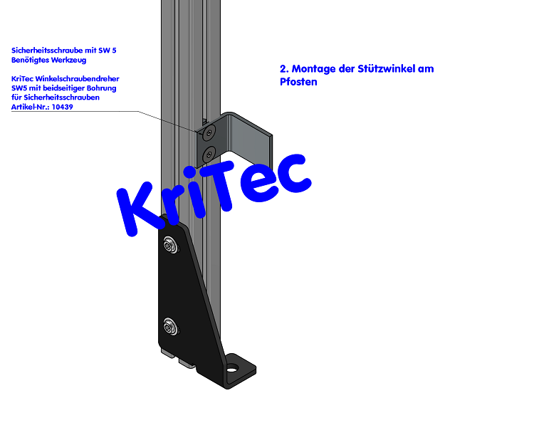 KriTec Sicherheitsaufhängungssatz 8 40