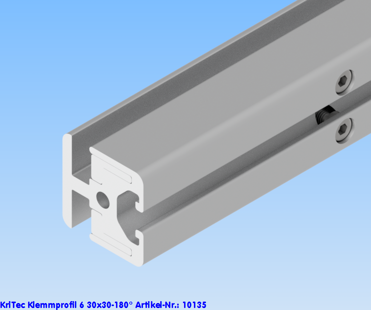 KriTec Klemmprofil 6 30x30-180°