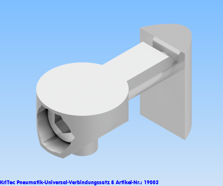 KriTec Pneumatik-Universal-Verbindungssatz 8