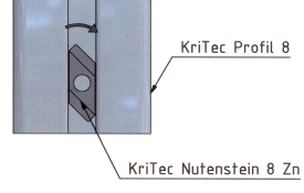 KriTec Nutensteine 8 Zn