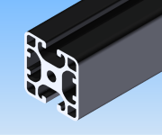 KriTec Profil 8 40x40 2N 180° leicht schwarz