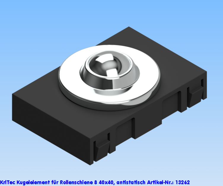 KriTec Kugelrolleneinsatz ESD D28