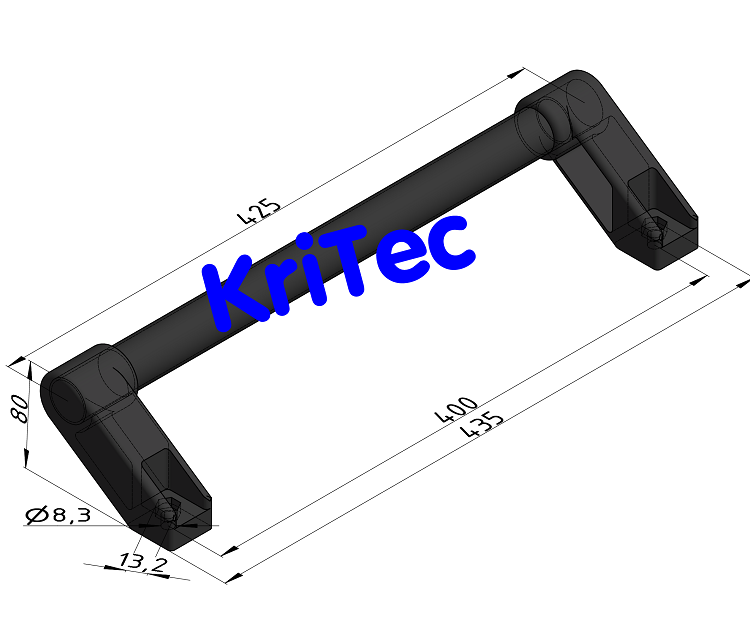 KriTec Handgriff PA variabel gekröpft