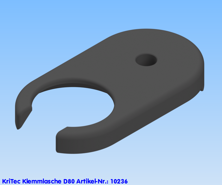 KriTec Klemmlasche D80