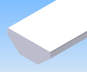 KriTec Profilstab 8 St schwer/ einschiebbar ohne Steg