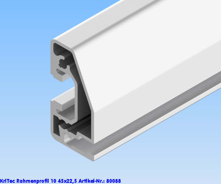 KriTec Rahmenprofil 10 45x22,5