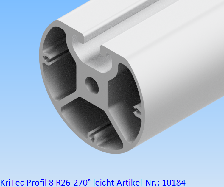 KriTec Profil 8 R26-270°