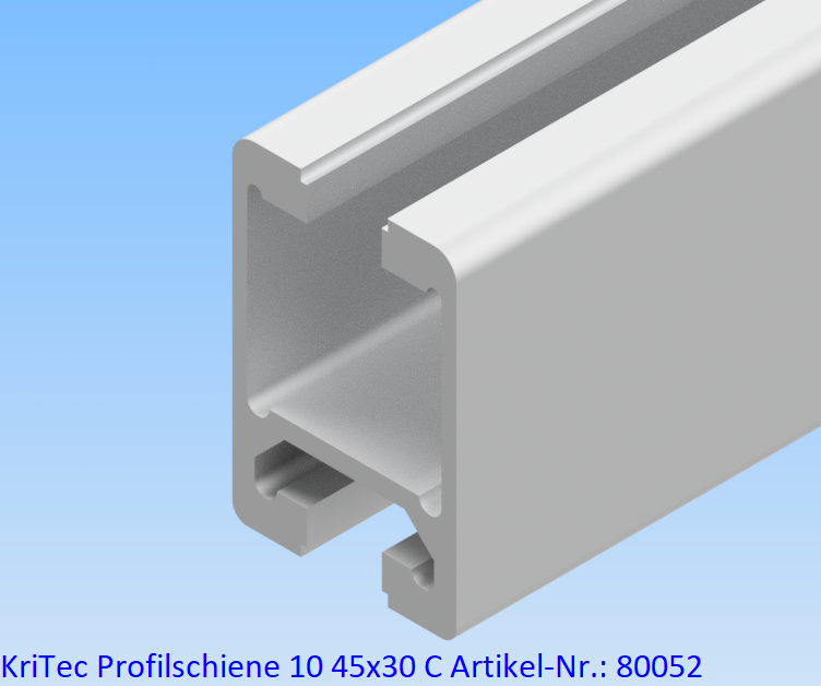 KriTec Profilschiene 10 45x30 C