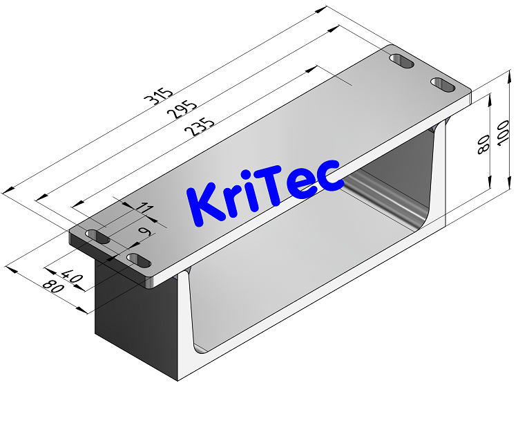KriTec Satz Gabelstaplerschuhe 10 80